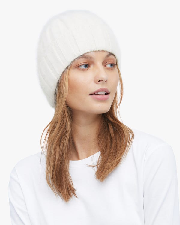 Rabbit Fur Warm Knitted Hat