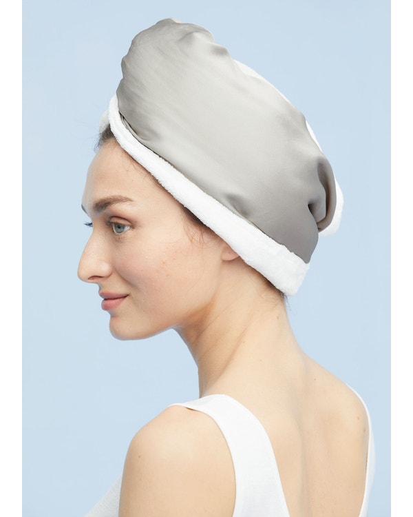 Practical Fast Drying Hair Silk Cap